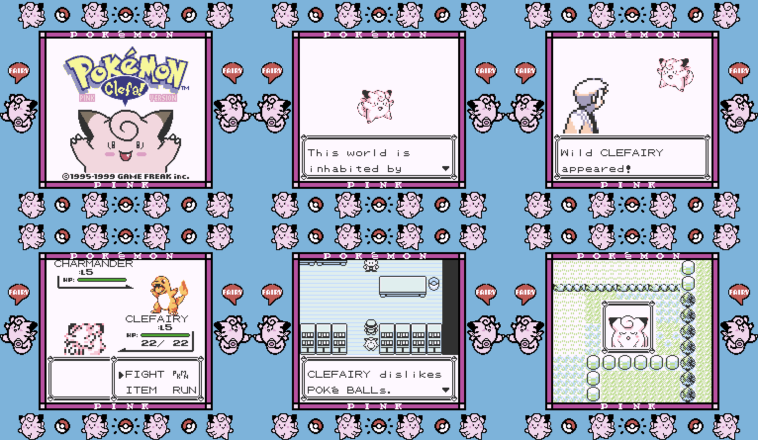 Pokémon Pink Version: Phiên bản Clefairy đặc biệt (UE) 1.0.6